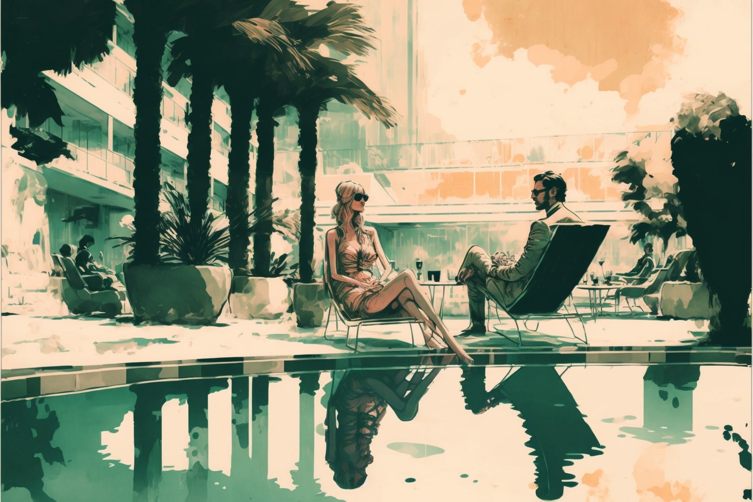 Meridian Chapters Blog 04 - Couple Lounging By the Pool of a Hotel