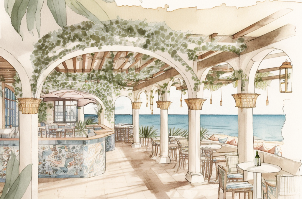 5 Luxurious Beach Bars in the Mediterranean